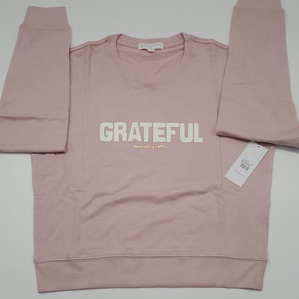 Spiritual Gangster Grateful Savasana Sweater - Cre